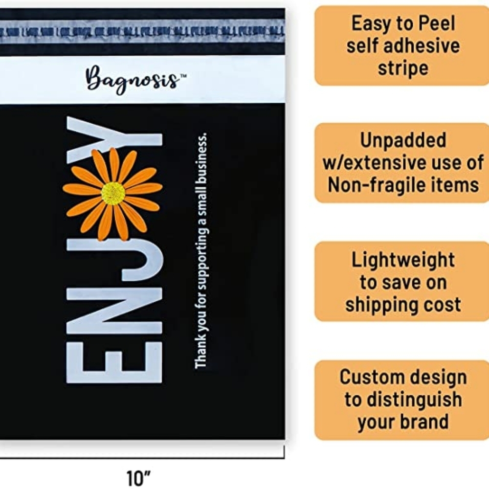 🆕️25/ 10x13 Inch/Enjoy/Poly Mailer Shipping En - Picture 3 of 7